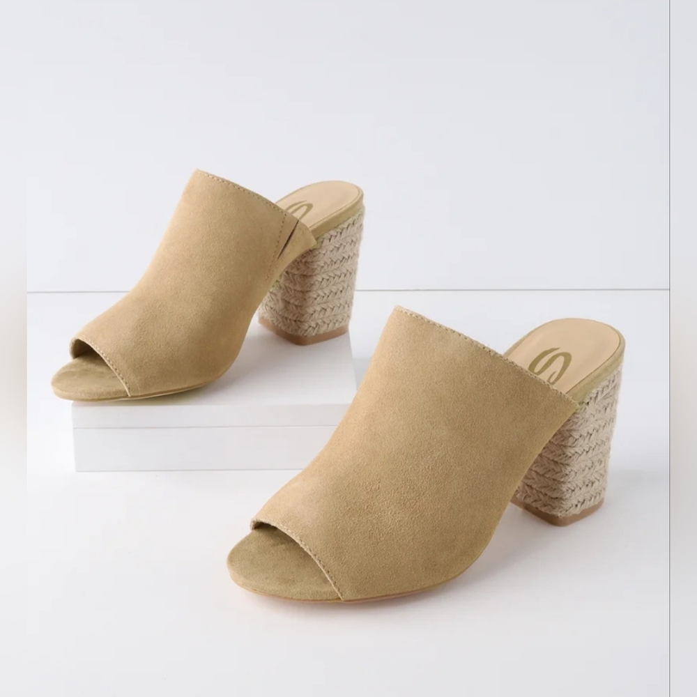 Sbicca Helena Espadrille Mules | Size 9 - New - Picture 11 of 11